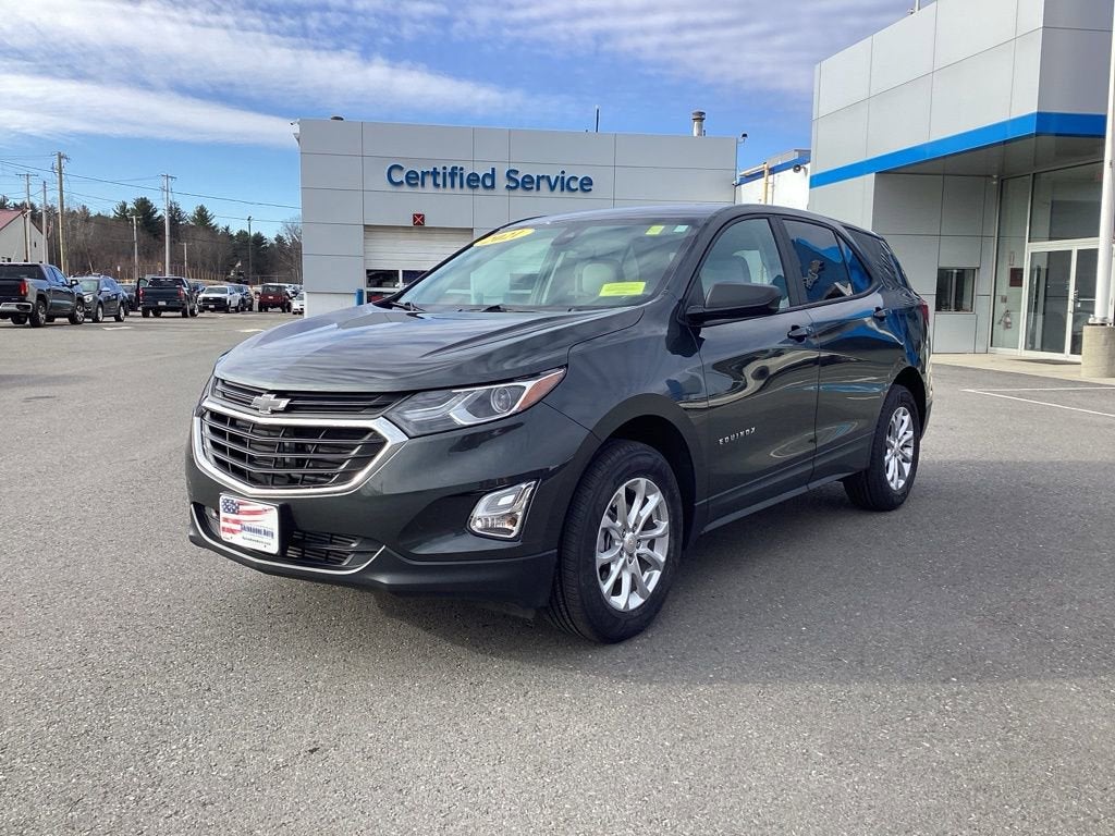 Used 2021 Chevrolet Equinox LS with VIN 2GNAXSEV3M6111307 for sale in Gardner, MA