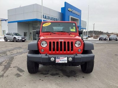 2018 Jeep Wrangler JK Unlimited Sport 4x4