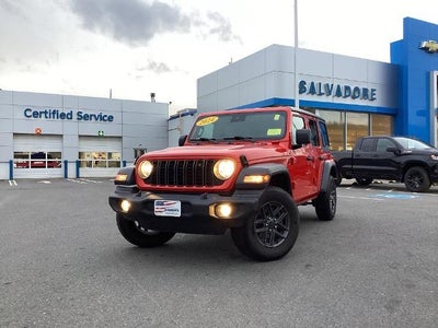 2024 Jeep Wrangler Sport S 4 Door 4x4