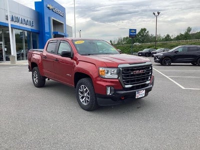 2021 GMC Canyon Crew Cab Short Box 4-Wheel Drive AT4 w/Leather