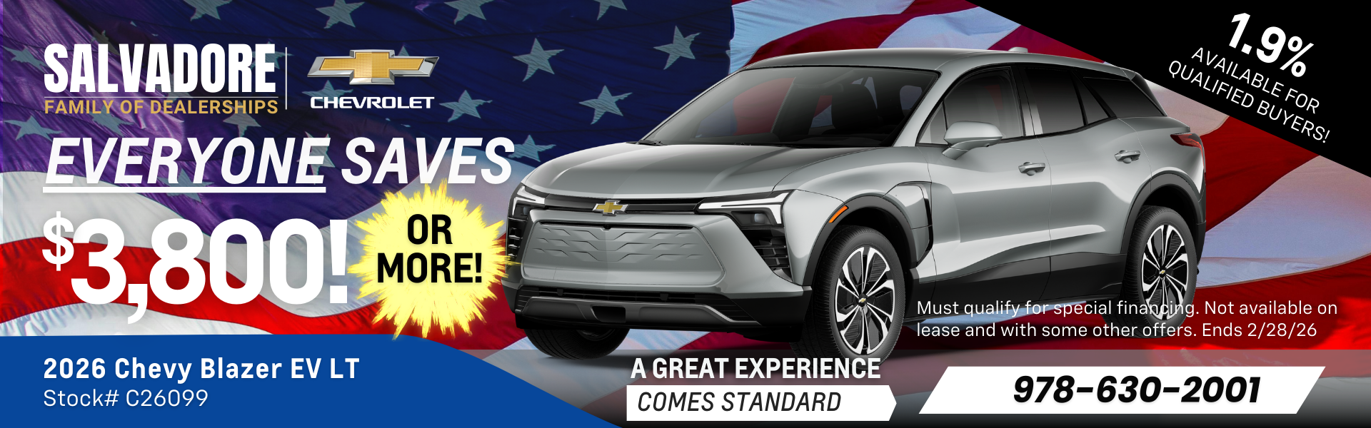 Chevy Blazer EV Savings