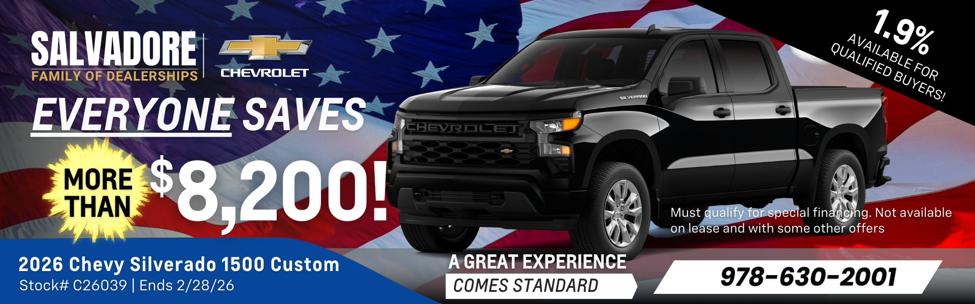 Chevy Silverado 1500 Savings