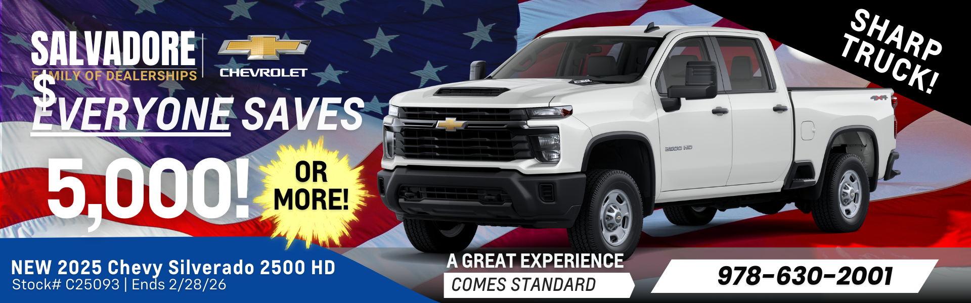 Chevy Silverado 2500 Savings
