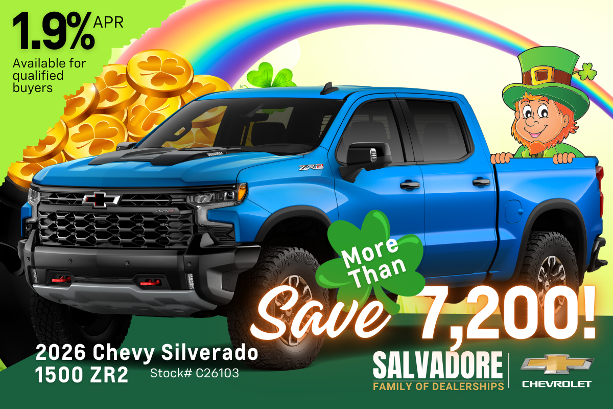 Save on Silverado at Salvadore Chevrolet