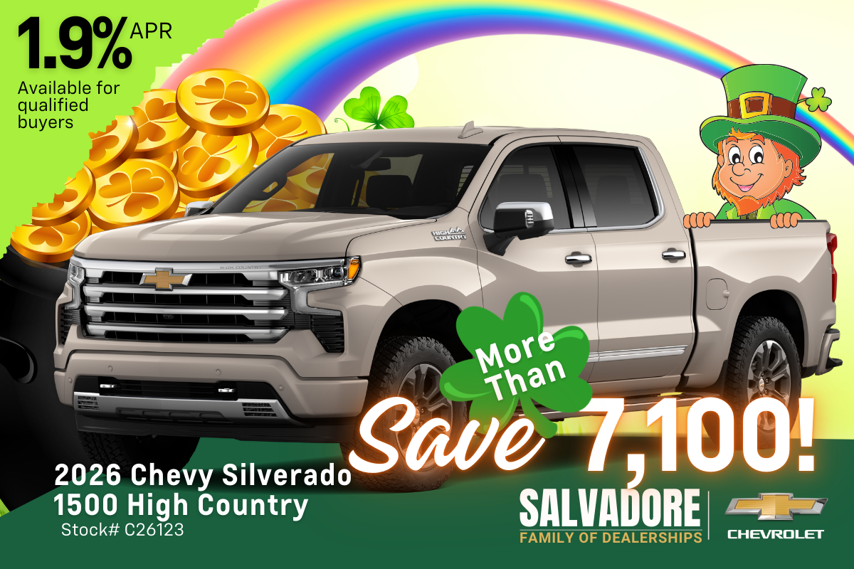 Save on Chevy Silverado at Salvadore Chevrolet