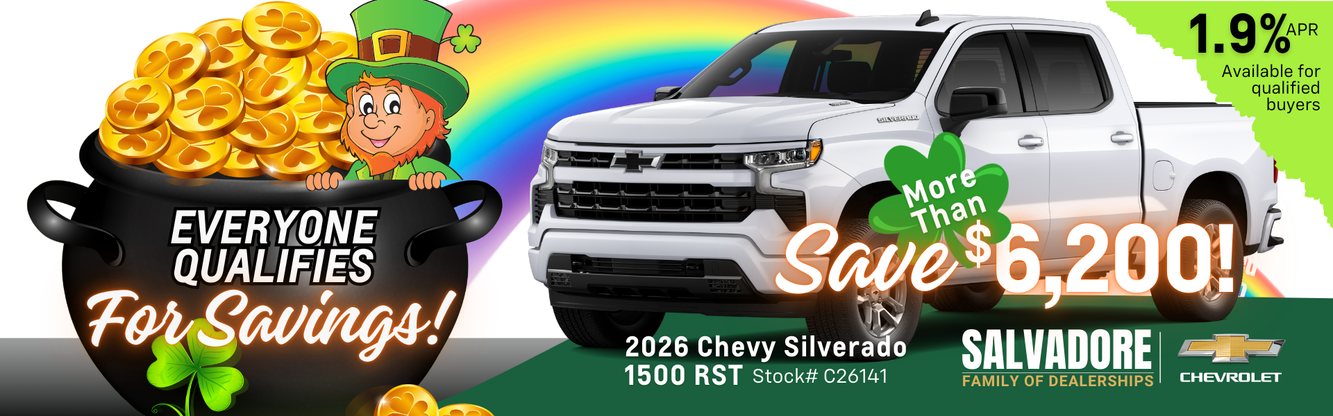Save on Silverado at Salvadore Chevrolet