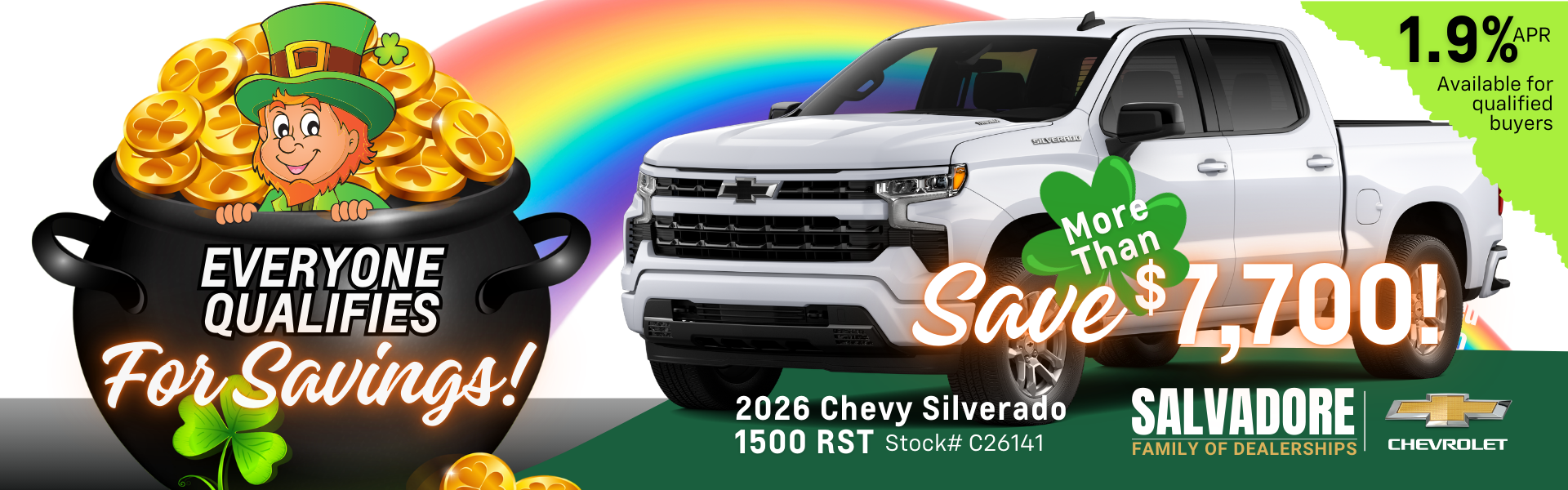 Save on Silverado at Salvadore Chevrolet