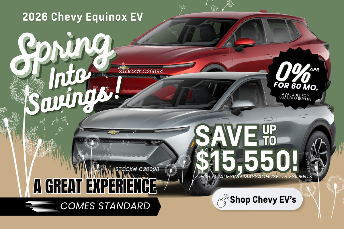 Save on Chevy EV's at Salvadore