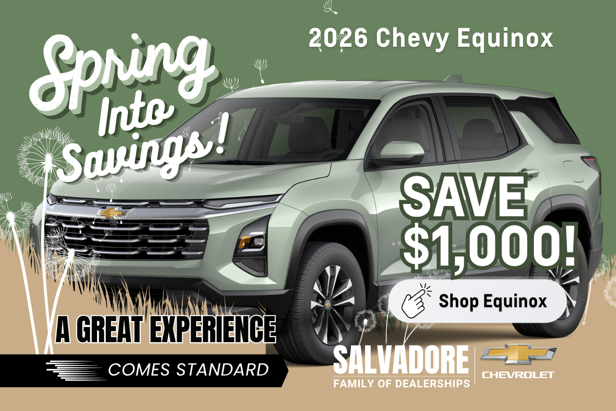 Save on Chevy Equinox at Salvadore