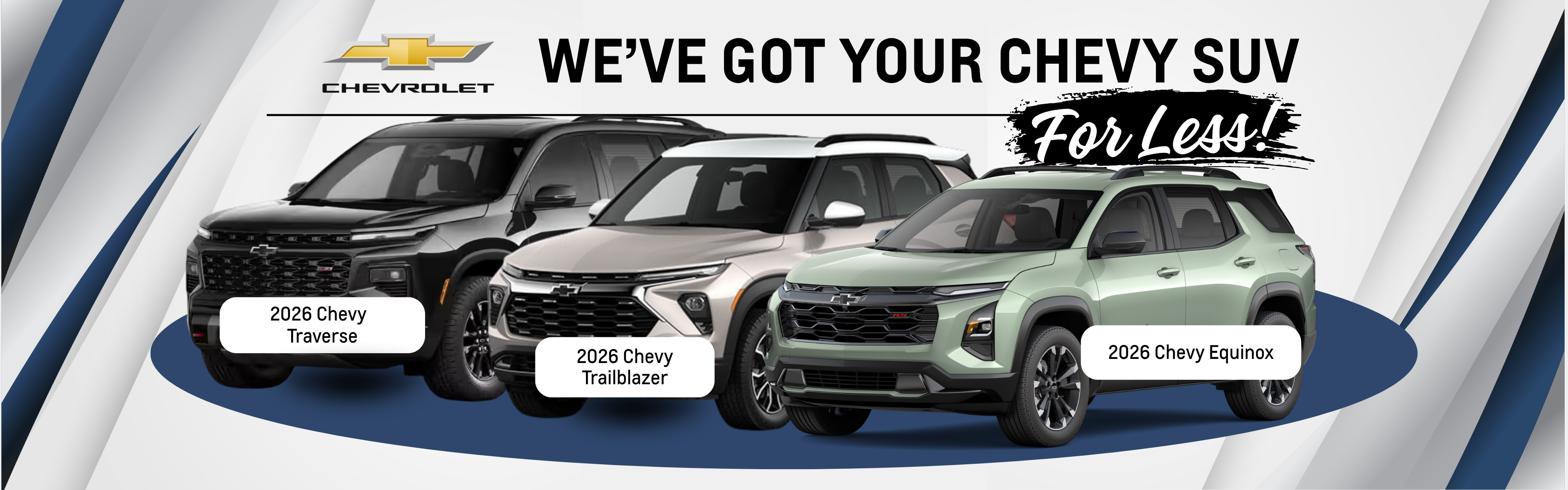 Chevy SUV's at Salvadore Chevrolet