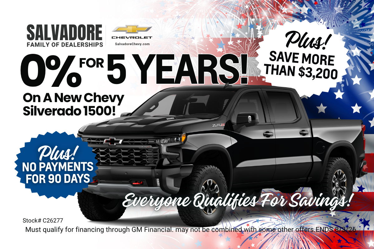 Save On Silverados at Salvadore