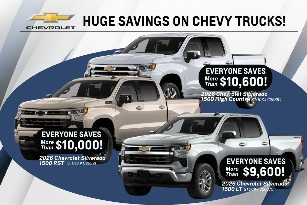 Save on Chevy Silverado at Salvadore Chevrolet