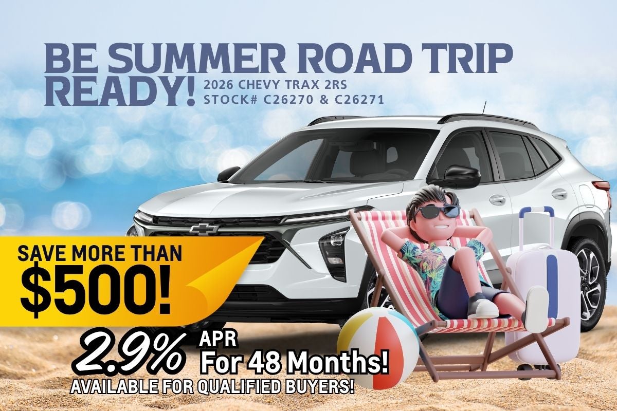Great Deal on Chevy Trax at Salvadore