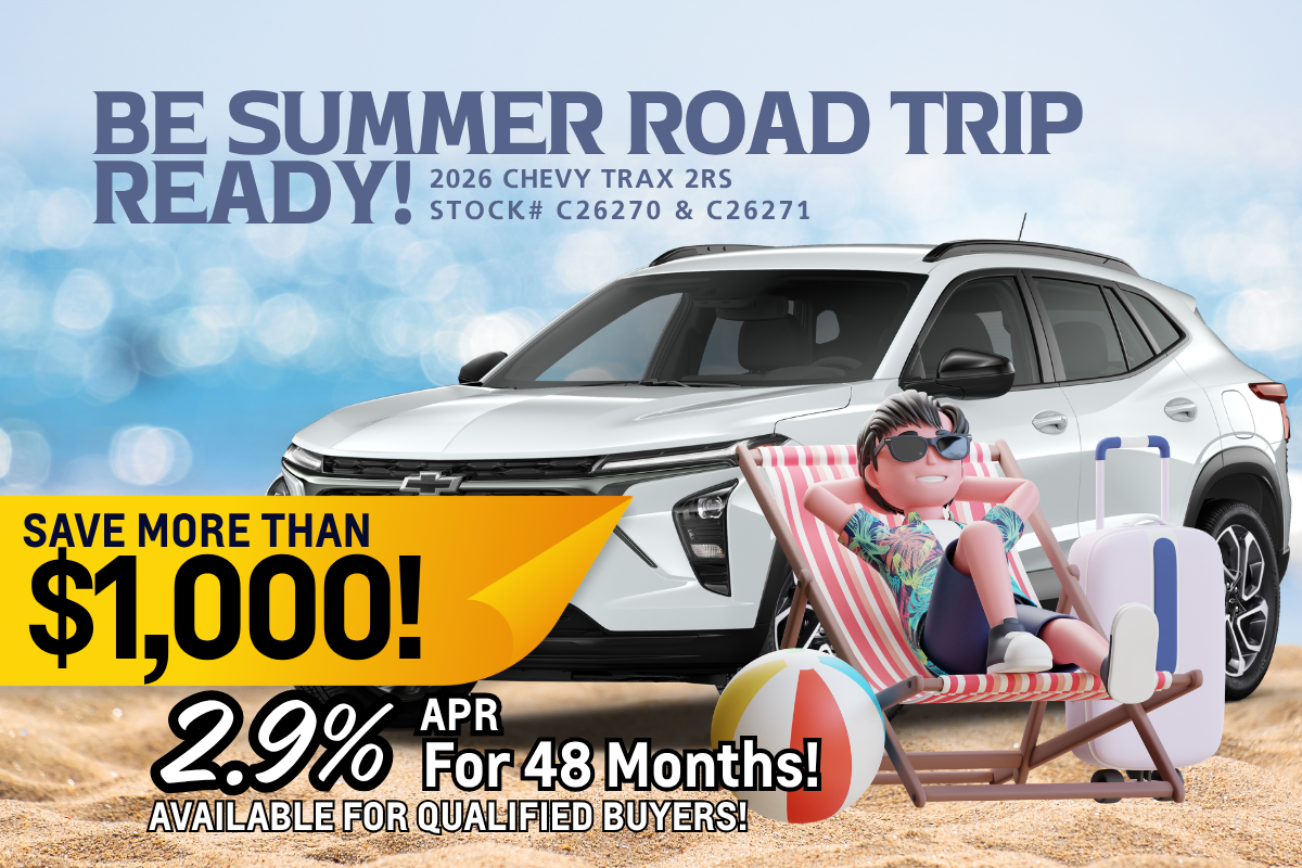 Great Deal on Chevy Trax at Salvadore