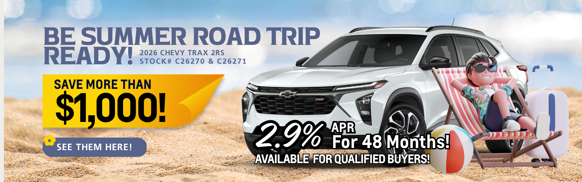 Great Deal on Chevy Trax at Salvadore
