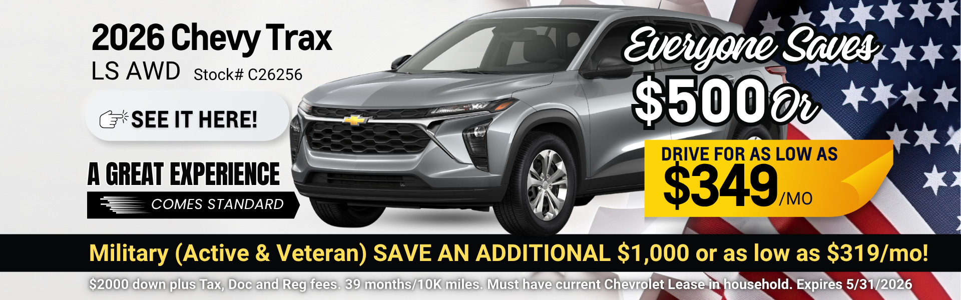 Save on Chevy Trax at Salvadore Chevrolet