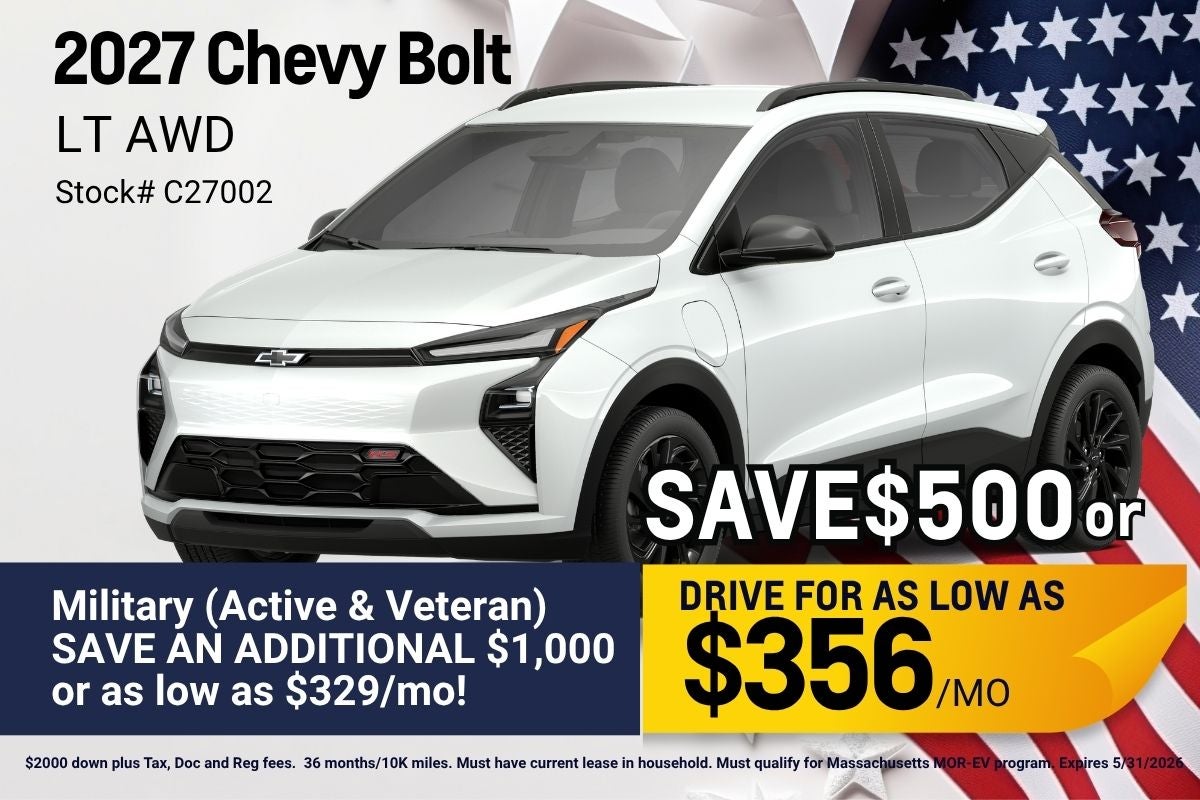 Save On Chevy Bolt at Salvadore Chevrole