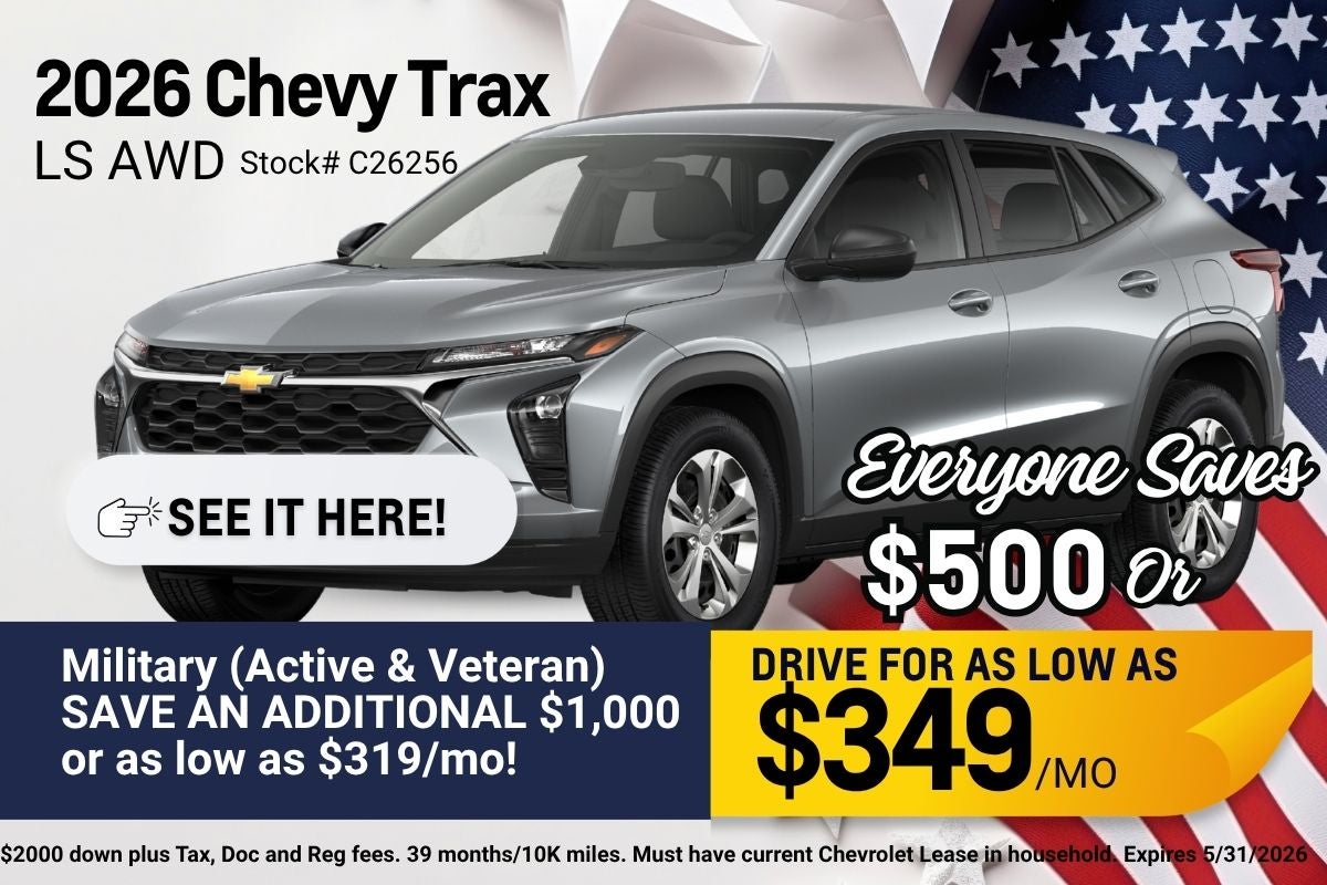 Save on Chevy EV's at Salvadore Chevrolet