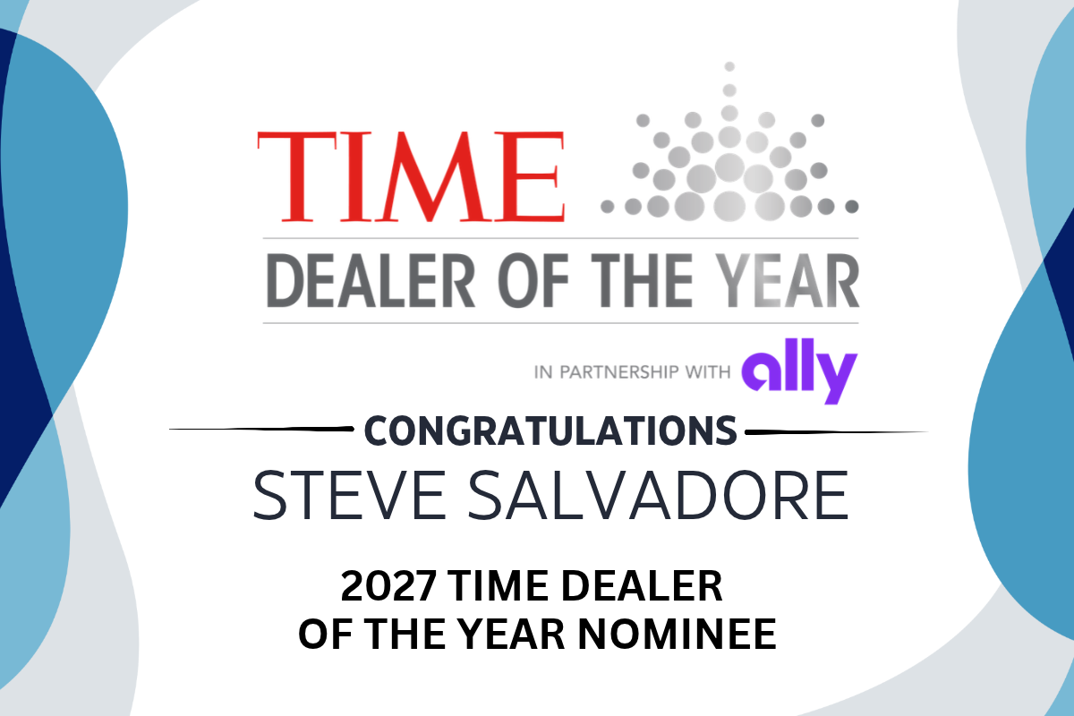 2027 Time Dealer of The Year