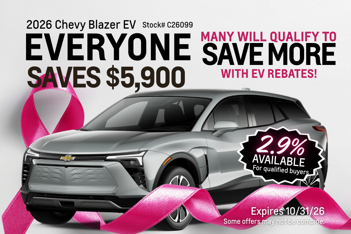 Save on Chevy EV's at Salvadore